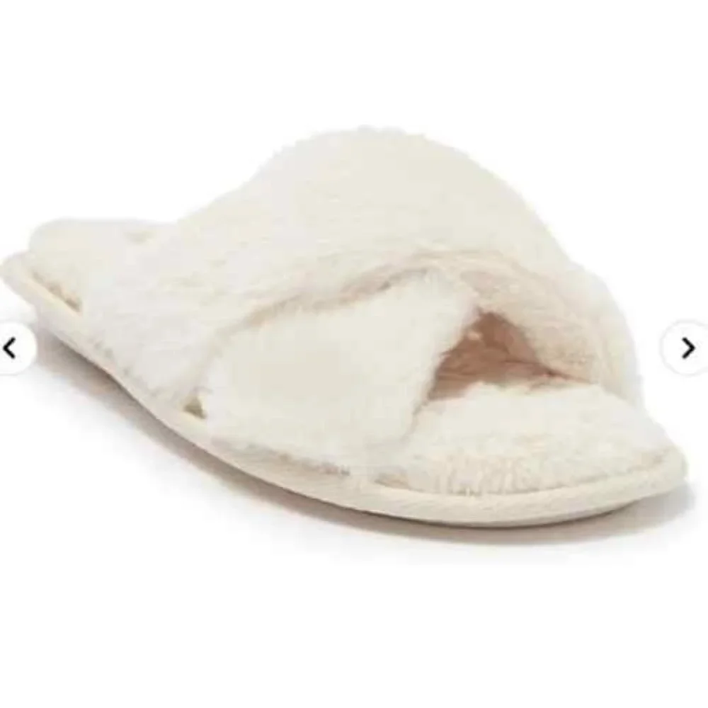 2 - piece oversized Buffalo Plaid Scarf and Slippers Lavender | S (6-7)